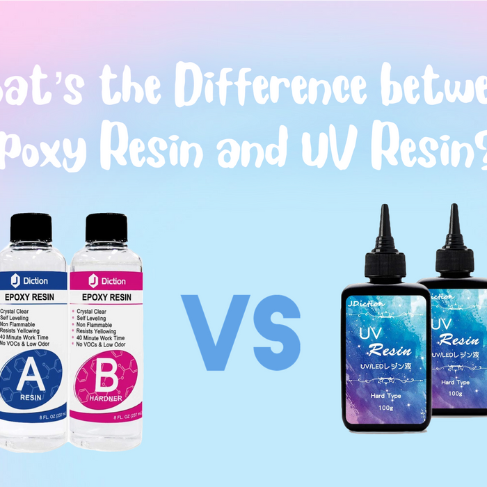 What’s the Difference between Epoxy Resin and UV Resin?