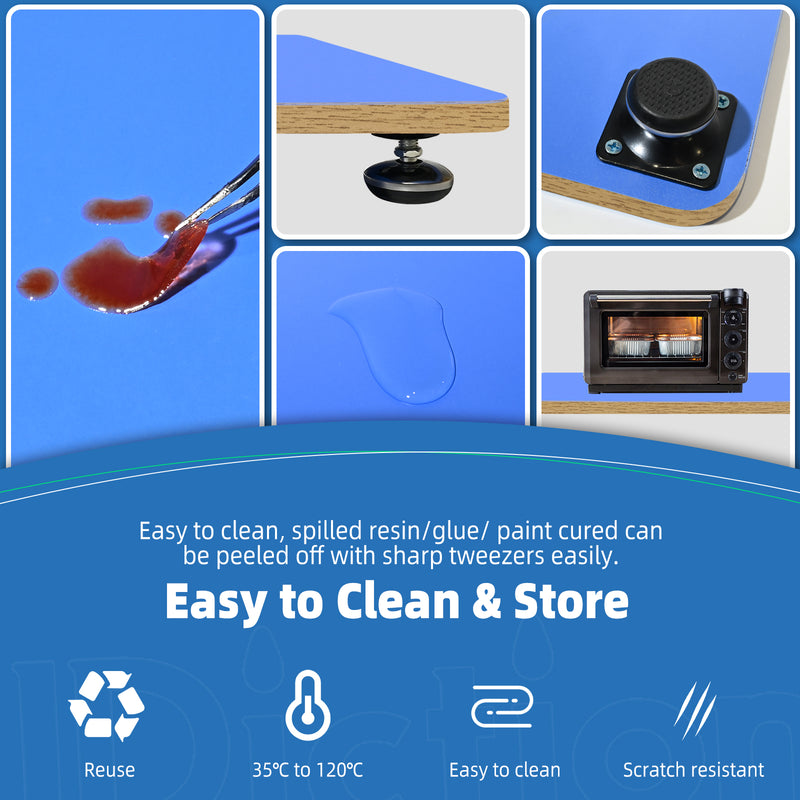 Resin Levelling Table Craft Balancing Board - 22.8''x 15''