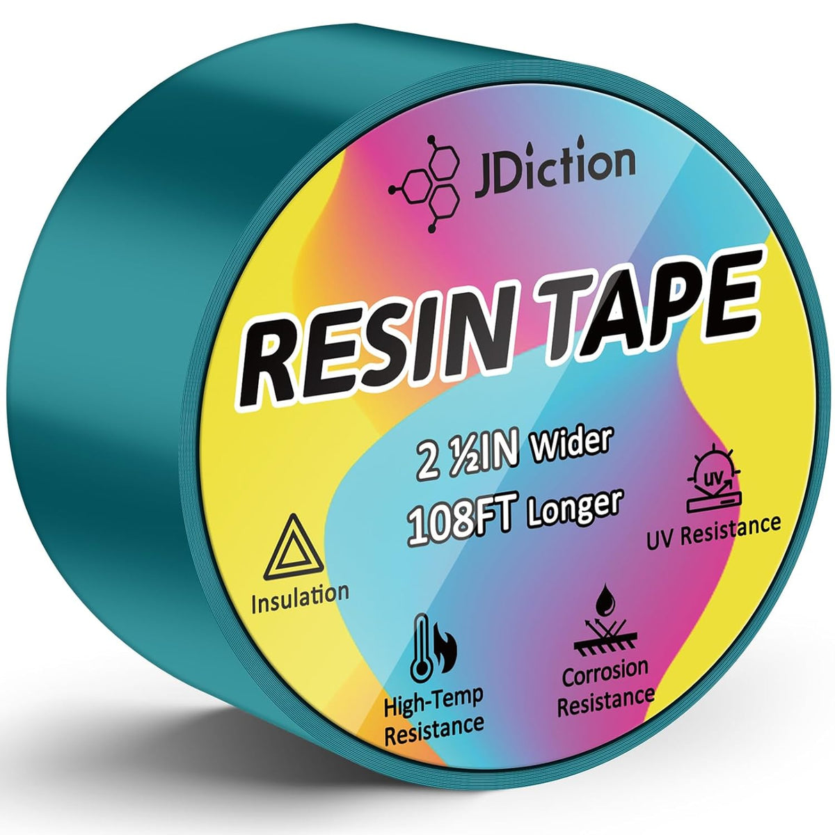 Resiners Resin Tape for Epoxy Resin Molding - 2IN W x 120FT L