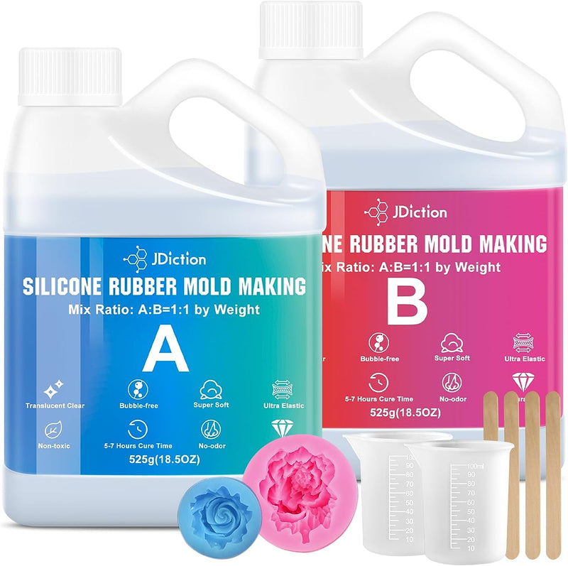 JDiction Silicone Mold Making Kit- 37OZ