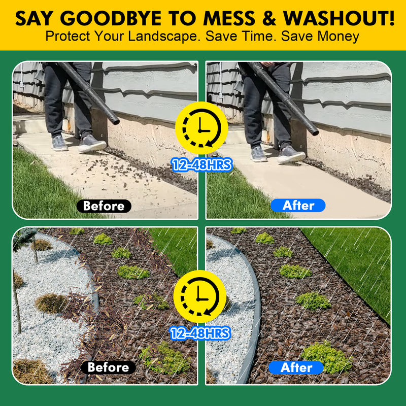 JDiction Mulch Glue for Landscaping - 32oz / 1 Gallon