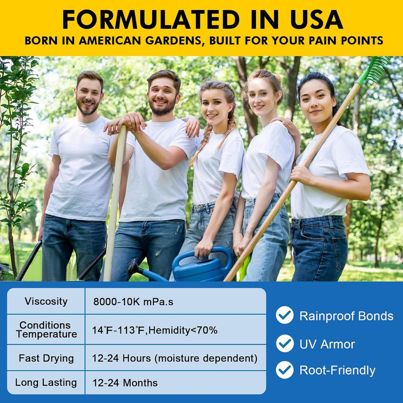 JDiction Rock Glue for Landscaping - 32oz / 1 Gallon / 2 Gallon