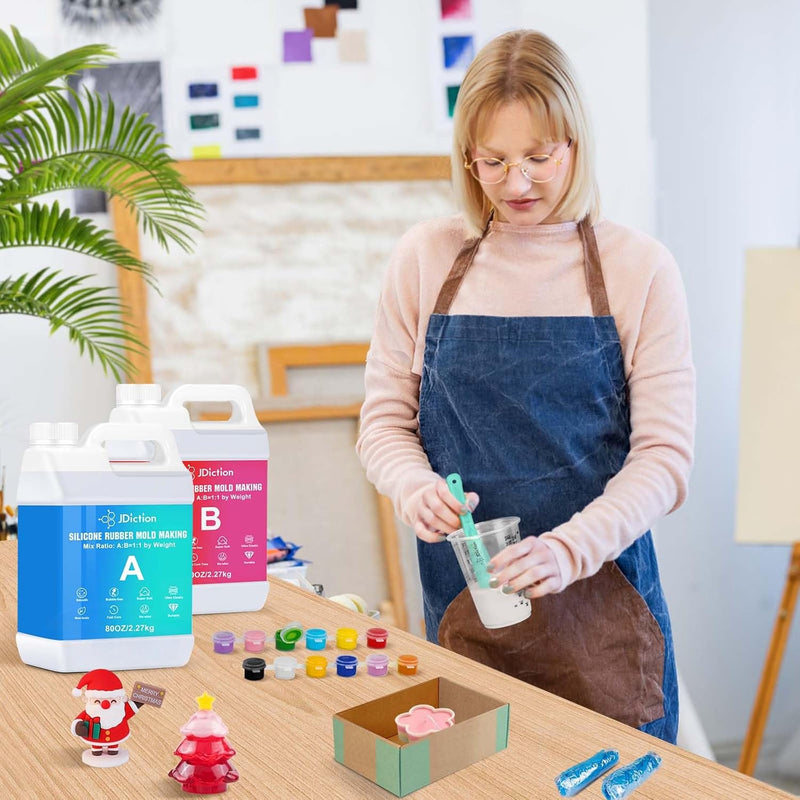 JDiction Silicone Mold Making Kit - 160OZ