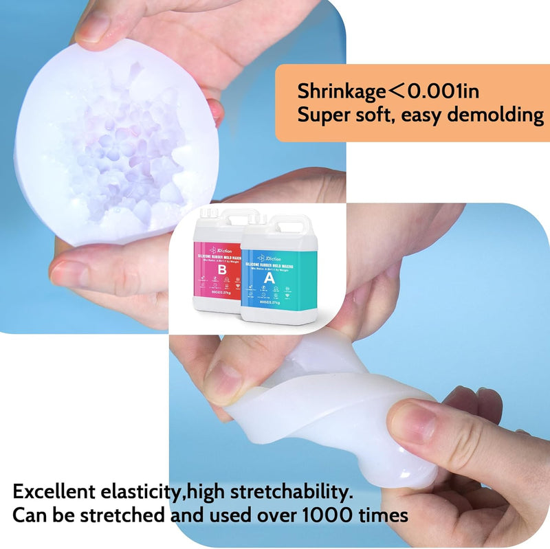 JDiction Silicone Mold Making Kit - 160OZ