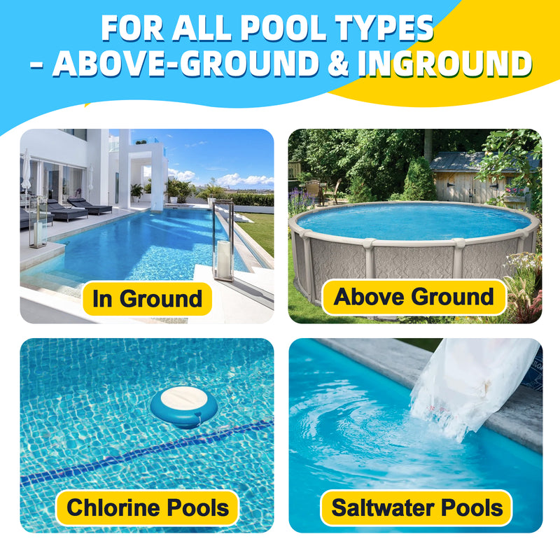 JDiction Winter Pool Closing Kit 16Oz - 3 in 1 Pool Winterizing Kit