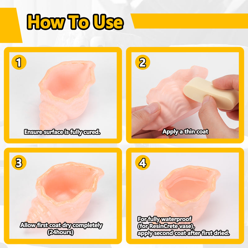 JDiction ResinCrete & Clay Sealer - 6OZ Gloss / Matte