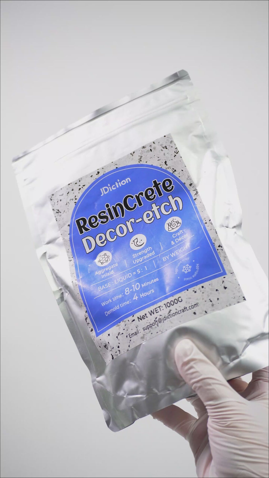 JDiction ResinCrete – Eco Pour Craft Kits for DIY Home Décor & Gifts