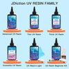 JDiction NEW FORMULA UV Resin, Upgrade to lowest Odor，300g (US ONLY Sales)